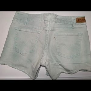 Levi’s Denim Women’s Baby Blue Shorts Size 4